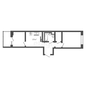 Продается 1-комн. квартира, 41 м²