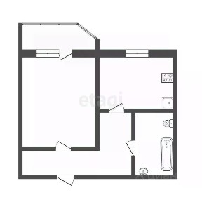 Продается 1-комн. квартира, 48,4 м²
