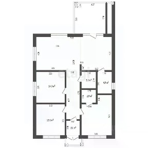Продается 1-этажный дом, 130 м²