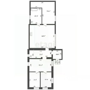 Продается 1-этажный дом, 108 м²