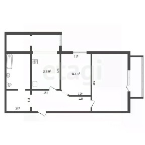 Продается 2-комн. квартира, 84 м²