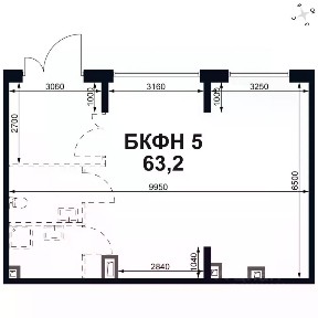 Продается помещение свободного назначения, 63,2 м²