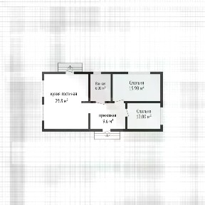Продается 1-этажный дом, 77,5 м²