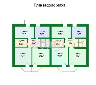 Продается 2-этажный таунхаус, 166,5 м²