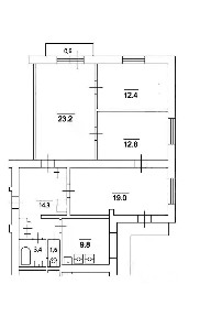 Продается 4-комн. квартира, 98 м²