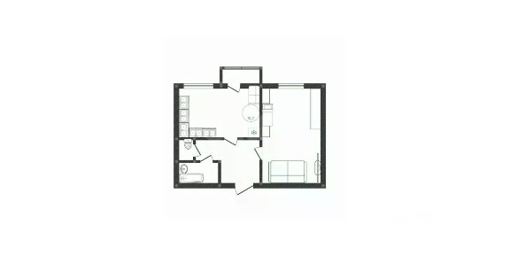 Продается 1-комн. квартира, 37,4 м²