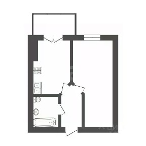 Продается 1-комн. квартира, 35,5 м²