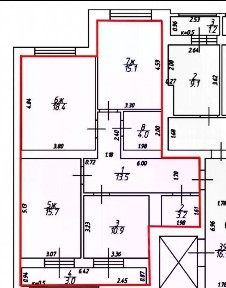 Продается 3-комн. квартира, 81 м²