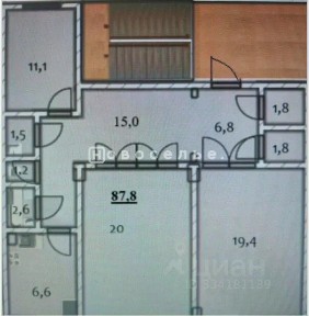 Продается 3-комн. квартира, 87,8 м²
