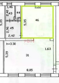 Сдается торговая площадь, 30 м²