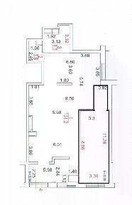 Сдается торговая площадь, 40 м²