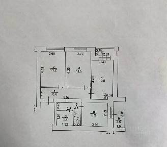 Продается 3-комн. квартира, 54,6 м²