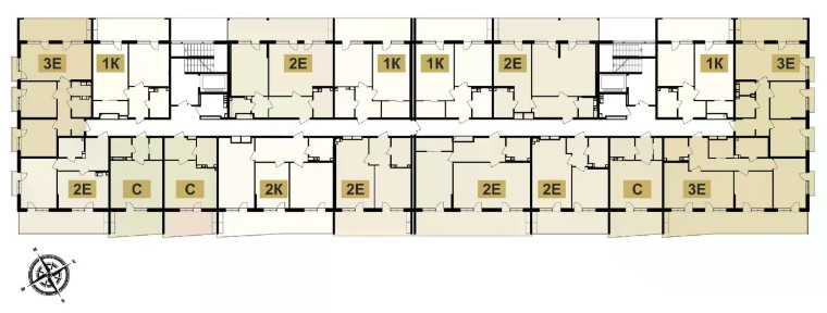Продаются 3-комн. апартаменты, 73,6 м²