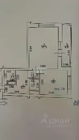 Продается 1-комн. квартира, 44 м²