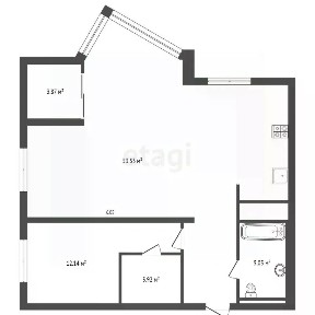 Продается 1-комн. квартира, 80 м²