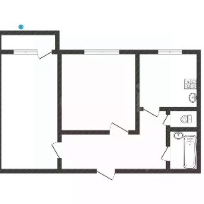 Продается 2-комн. квартира, 52,8 м²