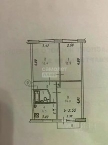 Продается 3-комн. квартира, 59,1 м²