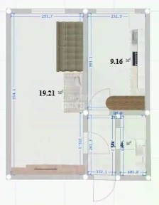 Продается 1-комн. квартира, 33,8 м²