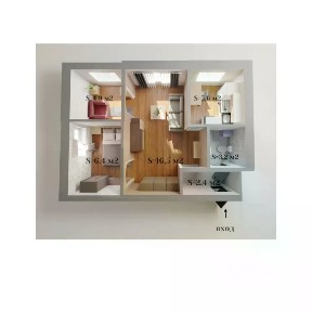 Продается 3-комн. квартира, 39,7 м²