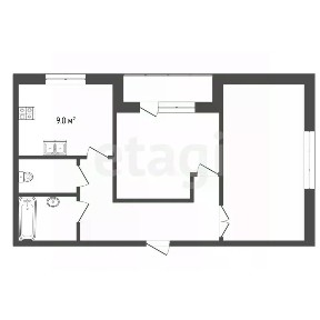 Продается 2-комн. квартира, 65,7 м²