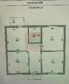 Продается 1-этажный дом, 93 м²