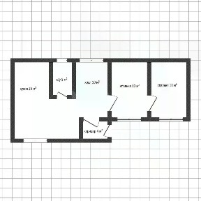 Продается 1-этажный дом, 65 м²