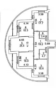 Продается 4-комн. квартира, 117,1 м²