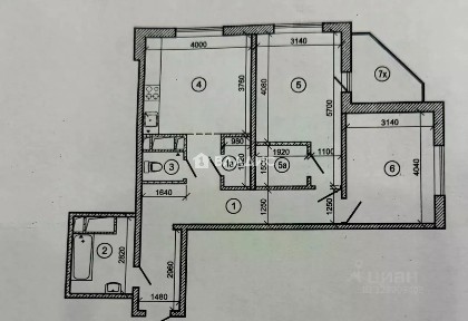 Продается 2-комн. квартира, 71,4 м²