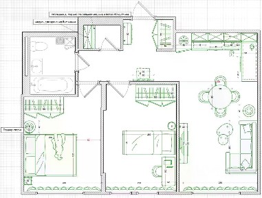 Сдается 3-комн. квартира, 52 м²