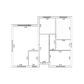 Продается 1-этажный дом, 103 м²