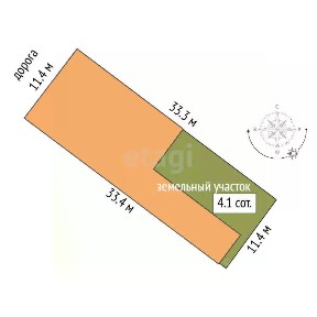 Продается 3-этажный дом, 522,5 м²