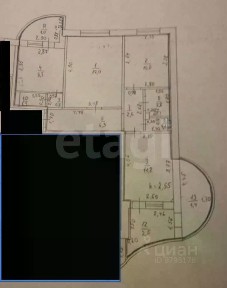 Продается 3-комн. квартира, 66 м²