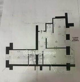 Продается 3-комн. квартира, 69 м²