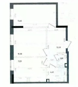 Продается 2-комн. квартира, 61,1 м²