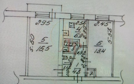 Продается 2-комн. квартира, 44 м²