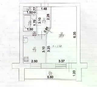 Продается 1-комн. квартира, 35,8 м²