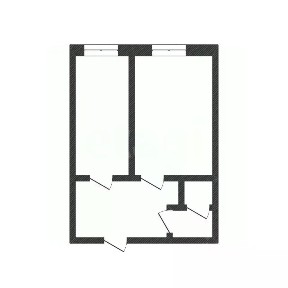 Продается 2-комн. квартира, 22 м²