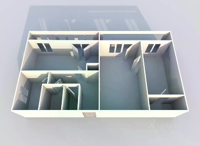 Продается 3-комн. квартира, 61 м²