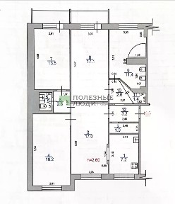 Продается 4-комн. квартира, 95,3 м²