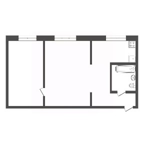 Продается 2-комн. квартира, 46,7 м²