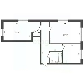 Продается 2-комн. квартира, 43,2 м²