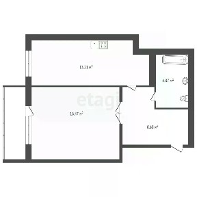 Продается 1-комн. квартира, 41 м²