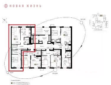 Продается 2-комн. квартира, 66,4 м²