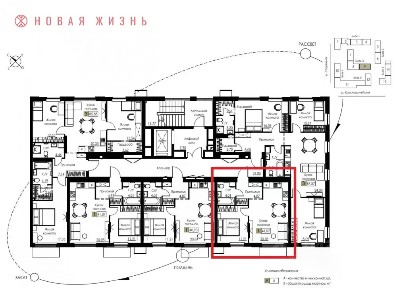 Продается 1-комн. квартира, 41,1 м²