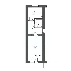Продается 1-комн. квартира, 32,5 м²