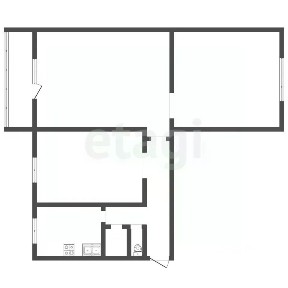 Продается 3-комн. квартира, 57,5 м²