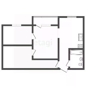 Продается 3-комн. квартира, 60,7 м²