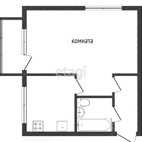 Продается 1-комн. квартира, 32,4 м²