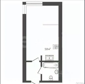 Продается студия, 27,1 м²
