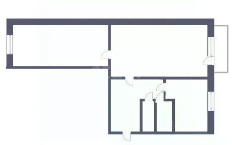 Продается 2-комн. квартира, 48,6 м²